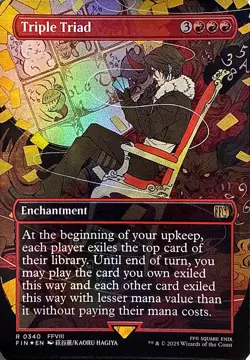 Triple Triad (Borderless) Foil R FINAL FANTASY 340 NM - Image 1