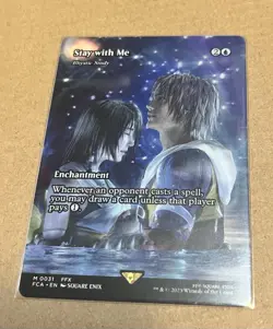 Magic the Gathering Final Fantasy Stay With Me Rhystic Study Showcase Regular NM - Image 1