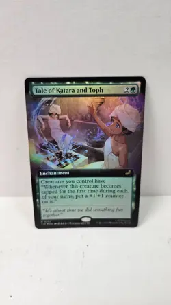 Tale of Katara and Toph 0207 Foil - Extended Art R MTG Avatar The Last Airbender - Image 1