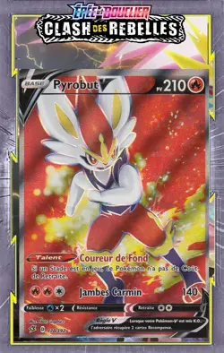 Pyrobut V - EB02:Clash des Rebelles - 178/192 - Carte Pokemon Neuve Francaise - Image 1