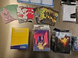 LOT - Pokemon Deck Boxes, Sleeves, Dividers and More - Image 2