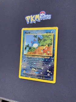 Pokemon TCG Marill Southern Islands 11/18 Reverse Holo HP. - Image 3