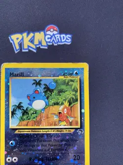 Pokemon TCG Marill Southern Islands 11/18 Reverse Holo HP. - Image 4
