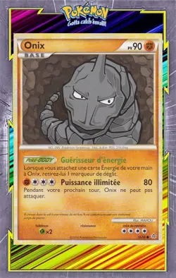 🌈Onix - HS02:Dechainement - 56/95 - Carte Pokemon Francaise - Image 1