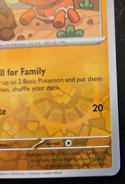 Trapinch 104/191 Reverse Holo Common Scarlet & Violet Surging Sparks Pokemon TCG - Image 5