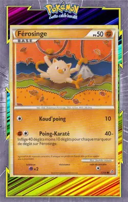 🌈Ferosinge - HS02:Dechainement - 53/95 - Carte Pokemon Francaise - Image 1