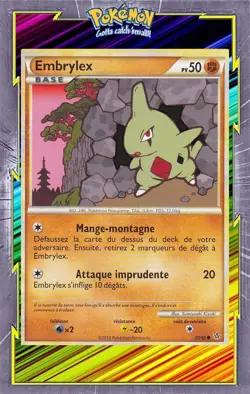 🌈Embrylex - HS02:Dechainement - 50/95 - Carte Pokemon Francaise - Image 1