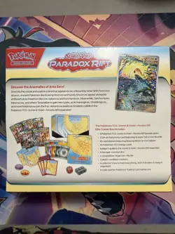Pokemon Scarlet and Violet: Paradox Rift - Roaring Moon ETB New Sealed - Image 2