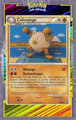 🌈Colossinge - HS02:Dechainement - 22/95 - Carte Pokemon Francaise - Image 1