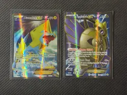 Pokemon Aegislash EX 63a/119 Alt Full Art Manectric EX 113/119 Phantom Forces XY - Image 1