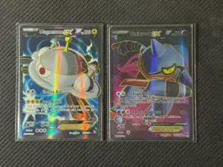 Pokemon Magnezone 101/106 Toxicroak 102/106 Full Art Flashfire XY Lightly Played - Image 1