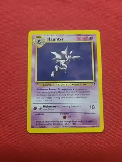 Pokemon: Haunter #46/110 Legendary 2002 WOTC Vintage Non-holo - NM - L24 - Image 1