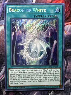 Beacon of White - NM - LCKC-EN035 - 1st Edition - Secret Rare - Yu-Gi-Oh! TCG - Image 1
