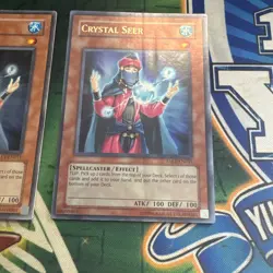 Yugioh! Crystal Seer TAEV-EN031 Ultra Rare Unlimited x2 LP/HP - Image 2