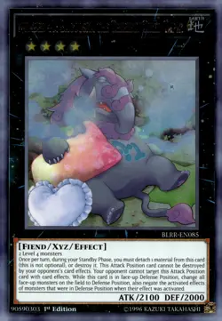 Yu-Gi-Oh! Number 41: Bagooska The Terribly Tired Tapir 1st BLRR EN085 Ultra x1 - Image 1
