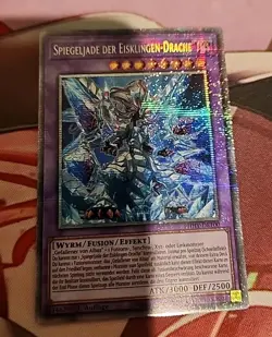 Yugioh Mirrorjade the Iceblade Dragon Starlight NM German PHHY-DE100 - Image 1