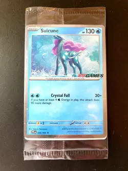 Suicune HOLO 026/094 EB Games PROMO Pokemon Card | SEALED - Image 1