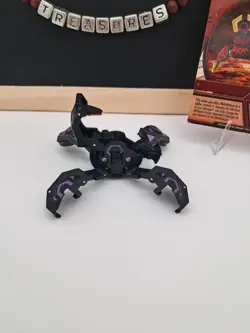 Bakugan Battle Brawlers Darkus MetalFencer Trap New Vestroia Rare W/ Card - Image 3