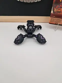 Bakugan Battle Brawlers Darkus MetalFencer Trap New Vestroia Rare W/ Card - Image 4