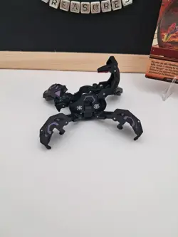 Bakugan Battle Brawlers Darkus MetalFencer Trap New Vestroia Rare W/ Card - Image 5