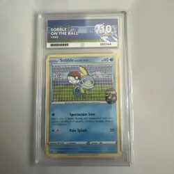 Ace Gem Mint 10 2020 Sobble On The Ball Pokemon Futsal Promo Card - Image 1