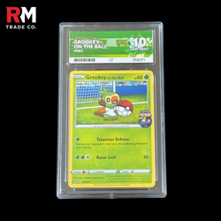 Grookey On the Ball FA Exclusive Promo Pokemon Futsal Card 003/005 ACE 10 - Image 1