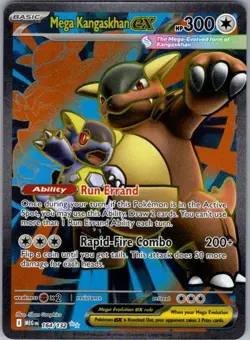 Pokemon Card Mega Kangaskhan EX 164/132 Mega Evolution - Near Mint - Image 1