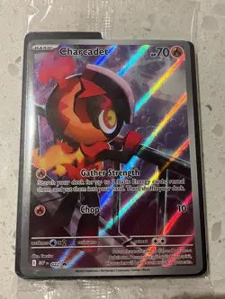 Charcadet ETB Promo 022 SEALED Pokemon Phantasmal Flames Card, Dividers, Code - Image 3