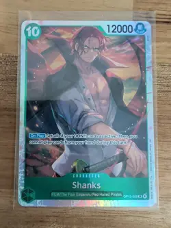 PLAYSET Shanks SR OP13-028 ENGLISH ONE PIECE Card Carrying On His Will - Image 1