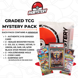 Pokemon Mystery Pack/Box Graded 9-10 Card Guaranteed (Gift or Collection!) - Image 1