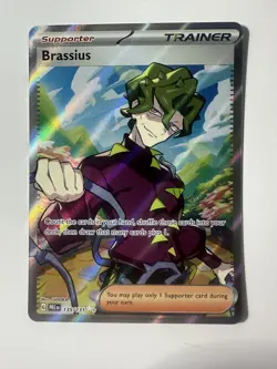 Brassius 135/131 Prismatic Evolutions Full Art Ultra Rare Pokemon TCG Card NM - Image 1