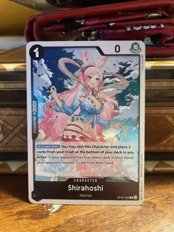 OP05-082 Shirahoshi :: Rare One Piece TCG Card :: OP05: - Image 1