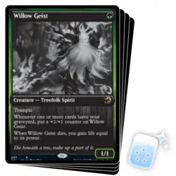 WILLOW GEIST X4 Innistrad: Double Feature DBL Magic MTG MINT CARD - Image 1