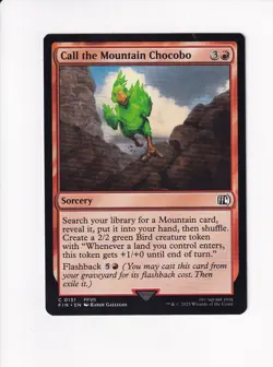 MAGIC THE GATHERING MTG FINAL FANTASY CALL THE MOUNTAIN CHOCOBO (#1) - Image 1