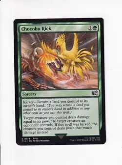 MAGIC THE GATHERING MTG FINAL FANTASY CHOCOBO KICK (#2) - Image 1