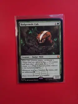 Badgermole Cub (Magic The Gathering - ATLA - Avatar) - Image 1