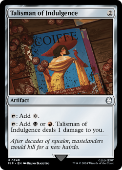Talisman of Indulgence #248 | Near Mint | Fallout Magic MTG - Image 1