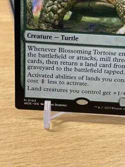 Blossoming Tortoise Wilds of Eldraine Regular #163 - Image 2