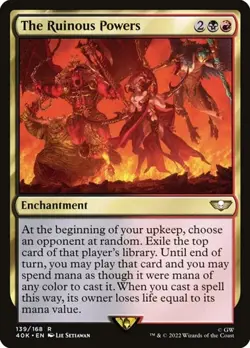 The Ruinous Powers 40K NM MTG - Image 1