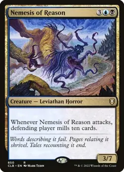 Nemesis of Reason CLB NM MTG - Image 1