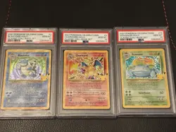 ?PSA 10 Sequential? Pokemon TCG: Celebrations 25th: Charizard Blastoise Venusaur - Image 1