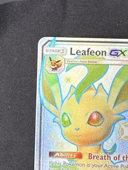 2019 Pokemon Leafeon GX SV46/SV94 Hidden Fates Shiny Vault Holo NEAR MINT OC - Image 4