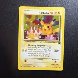 Birthday Pikachu #24 Pokemon Promo Holo WOTC Mint+ - Image 1