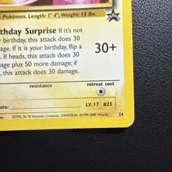 Birthday Pikachu #24 Pokemon Promo Holo WOTC Mint+ - Image 5