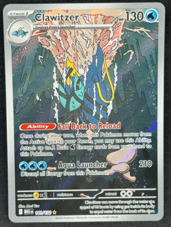 Clawitzer 141/132 Mega Evolution Pokemon - Image 1