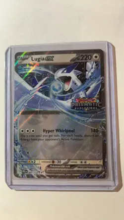 Lugia ex (Prismatic Evolutions Stamped) 082/131 box promo pokemon nm and Jumbo - Image 1