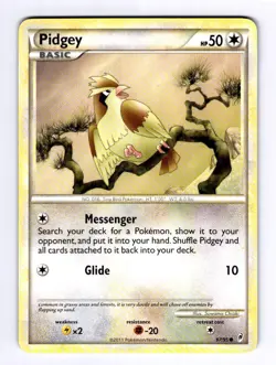 Pidgey Call of Legends #67 (2011) Common NM Pokemon - Image 1