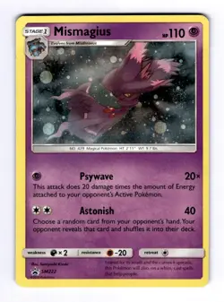 Mismagius - SM222 SM Promos #SM222 (2017) Promo Holo NM Pokemon - Image 1
