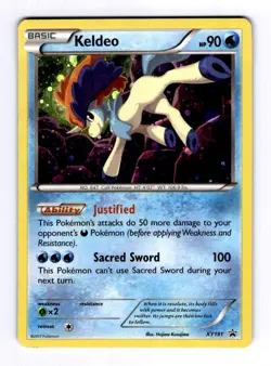 Keldeo - XY191 XY Promos #XY191 (2014) Promo Holo LP Pokemon - Image 1