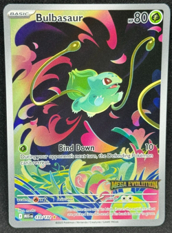 Bulbasaur 133/132 Mega Evolution STAMPED Promo Pokemon - Image 1